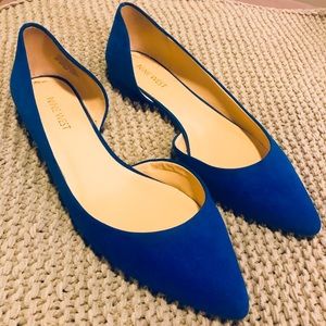 Nine West - Royal Blue Flats - Size 10